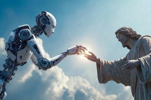 Concept of AI acquiring General Intelligence ability, becoming like god and more intelligent then