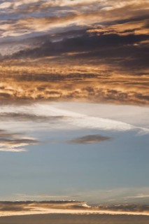 Sunset over Gironde Estuary, Braud-et-Saint-Louis, France