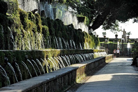 Avenue of a Hundred Fountains, Viale delle Cento Fontane, behind Fontana della Rometta, Renaissance