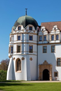 Corner tower of Celle Castle, Celle, Lower Saxony, Germany