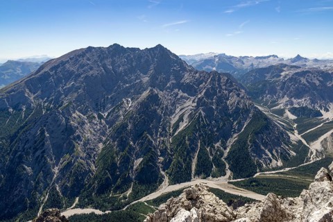 Watzmann, below the WimbachgrieÃŸ, Berchtesgaden Alps, Berchtesgaden National Park, Ramsau,