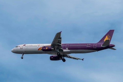 Aircraft Cambodia Angkor Air, XU-350, Airbus A321-200