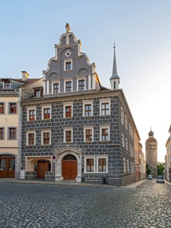 Renaissance house at Peterstrasse 7, Görlitz Old Town, Goerlitz, Germany