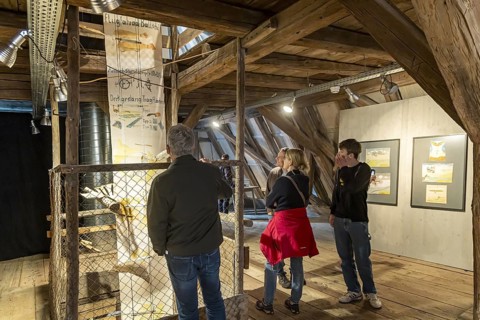 Gustav Mesmer, Icarus from Lautertal. The exhibition in the Zehntscheuer MÃ¼nsingen shows the