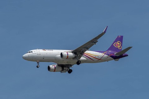 Aircraft Thai Airways, HS-TXN, Airbus A320-200
