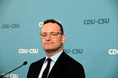 The Chairman of the CDU/CSU parliamentary group, Jens Spahn (CDU), and his deputy Alexander