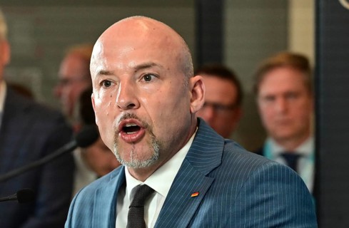 The deputy chairman of the CDU/CSU parliamentary group, Alexander Hoffmann (CSU), at the weekly