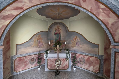 Chapel of St Mary at the Church of St Pankratius, BahnstraÃŸe 1, Telfes im Stubai, Austria the
