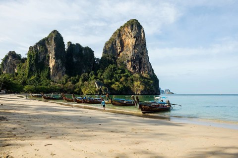Railay West Beach, Ao Nang, Krabi, Thailand
