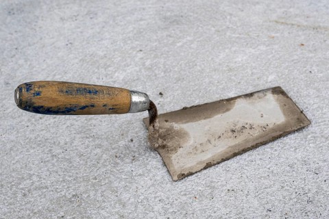 Symbol photo trowel