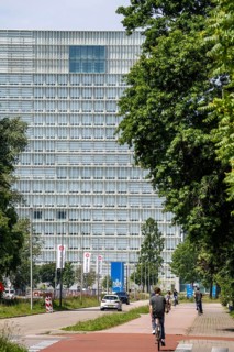 The new building of the Dutch Institute for Public Health and the Environment, RIVM, in the Science