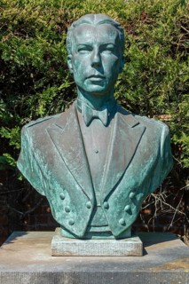 Bust of Prince Charles, Prins Karel, Count of Flanders, member of the Belgian royal family and