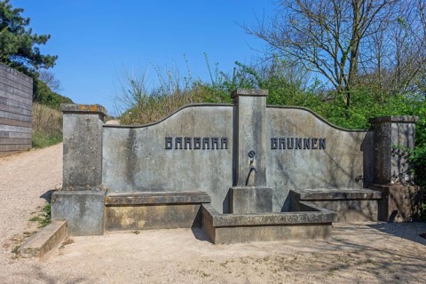Barbara Brunnen, German WW2 water well at Atlantikwall Raversyde, Atlantic Wall open-air museum at