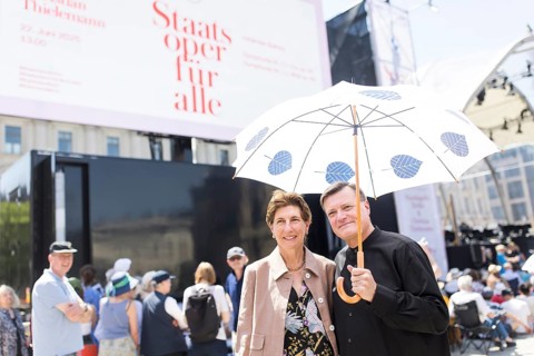 Conductor Christian Thielemann (conductor and general music director of the Staatsoper Berlin) at