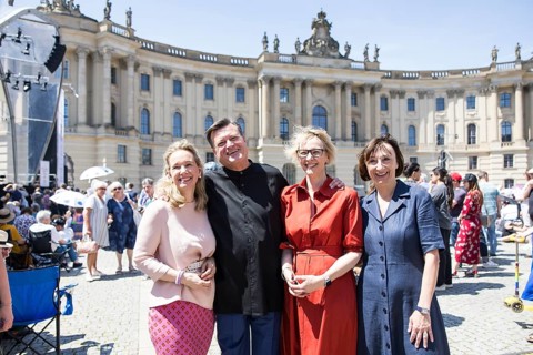 Sarah Wedl-Wilson (Senator for Culture), Christian Thielemann (Conductor and General Music Director