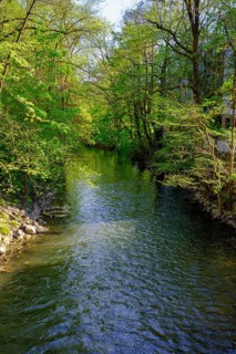 Itz in Coburg, Upper Franconia, Franconia, Bavaria, Germany