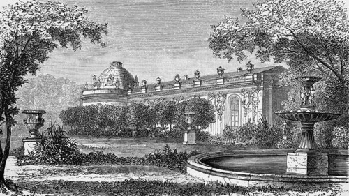 Sanssouci Palace with Park, Summer Residence of the Kings of Prussia, Potsdam, UNESCO World