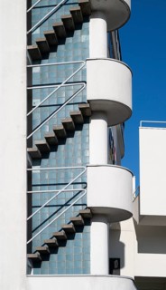 Stairway, tower, Olympic Stadium or Finnish Olympic Stadium, architects Yrjö Lindegren and Toivo
