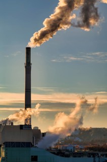 View of EnBW power plant and waste incineration plant Stuttgart-Münster, combined heat and power