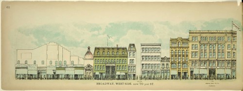 Broadway, West Side, 29th to 31th Street, New York, Manhattan, America, USA, historic, authentic,