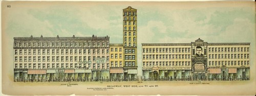 Broadway, West Side, 27th to 29th Street, New York, Manhattan, America, USA, historic, authentic,