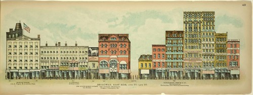 Broadway, East Side, 12th to 17th Street, New York, Manhattan, America, USA, historic, authentic,