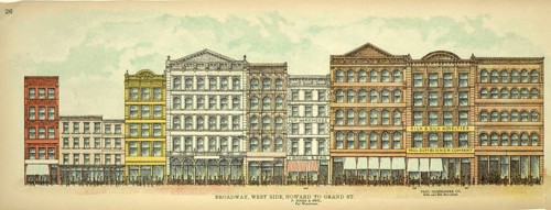 Broadway, West Side, Howard to Grand Street, New York, Manhattan, America, USA, historic,