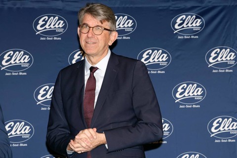 The Federal Government Commissioner for Culture and the Media (BKM) Dr Wolfram Weimer and Ella go