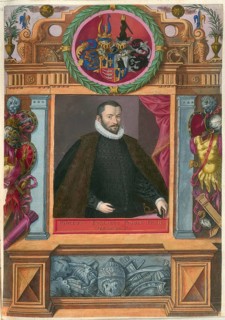 Members of the famous Augsburg Fugger family, Philipp Eduard Fugger (1546 - 1618), a well-known