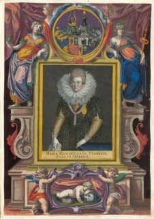 Maria Maximiliana Fugger (1591 - 1644), a member of the famous Augsburg Fugger family: She was the