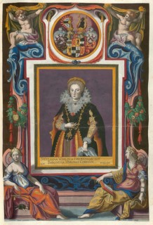 Members of the famous Augsburg Fugger family, Maria Juliana Fugger (1594-1653) born Vöhlin von
