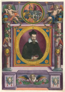 The portrait shows Carolus Fugger, also known as Karl Fugger, a son of the Augsburg merchant
