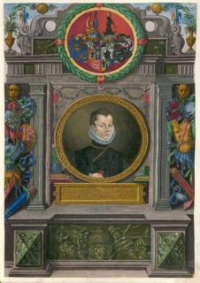 Members of the famous Augsburg Fugger family, Johann Georg Fugger (1566 - 1585), son of Georg