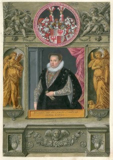 Members of the famous Fugger family in Augsburg, Juliana ab Heidorff, Juliana Freiin Fugger,