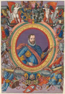 Members of the famous Fugger family in Augsburg, Karl Fugger, also known as Carolus Fugger, the