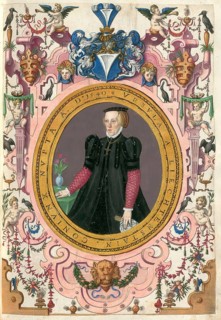 Ursula von Lichtenstein zu Carneid (1542 - 1573), a member of the famous Augsburg Fugger family,