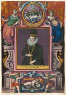 Members of the famous Augsburg Fugger family, portrait of Regina von Freyberg (ca. 1573 - 1609),