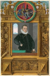 Members of the famous Augsburg Fugger family, Antonius Fugger, Anton Fugger von Nordendorf