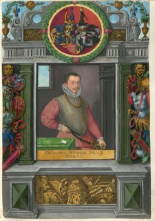 Members of the famous Augsburg Fugger family, Georg Fugger, (1560 - 1634), married to Helena von