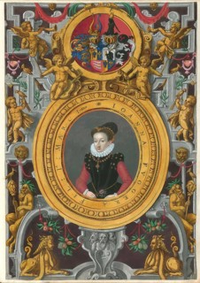 Members of the famous Augsburg Fugger family, Johanna Fugger (1558 - 1597), daughter of Marcus