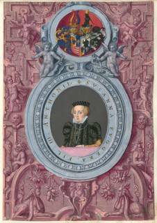 Members of the famous Augsburg Fugger family, Susanna (1539 - 1588), married to Balthasar Trautson