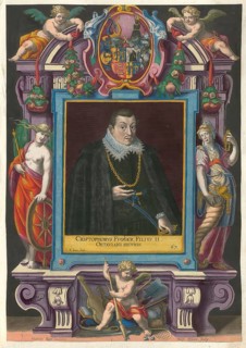 Members of the famous Fugger family in Augsburg, Christoperus Fugger, son of Octavianus Secundus