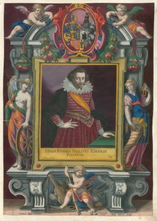 Members of the famous Fugger family in Augsburg, Hugo, Freiherr Fugger, Count of Kirchberg and