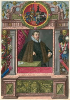 Members of the famous Augsburg Fugger family, Anton Fugger von der Lilie (born 10 June 1493 in
