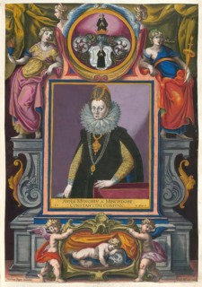 Members of the famous Augsburg Fugger family, Anna Maria Münich von Münchhausen (born ca. 1570),