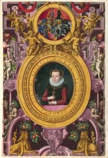 Members of the famous Augsburg Fugger family, Anna Jacobäa, Baroness Fugger (1547-1587), daughter