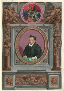 A portrait of a member of the famous Augsburg Fugger family, Viktor August Fugger (1547 - 1586), a