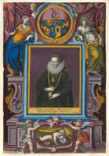 Members of the famous Augsburg Fugger family, Anna Jakobäa von Köckritz, woman of Matthias Fugger