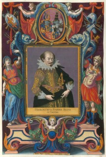 Members of the famous Augsburg Fugger family, Hieronymus Fugger von Wellenburg (1584 - 1633), son