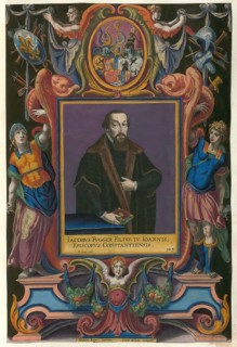 Members of the famous Augsburg Fugger family, Jakob Fugger the Elder (1398 to 1469), authentic